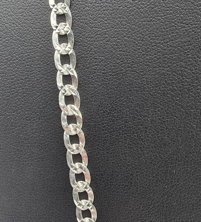 5mm Cuban 925 Silver Chain