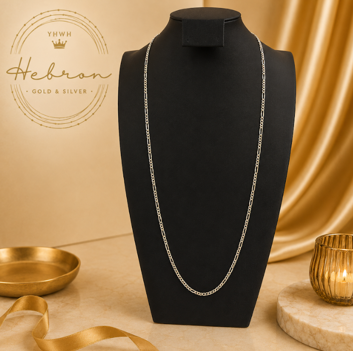 2mm Figaro 925 Silver Chain