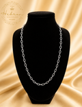 3mm PaperClip 925 Silver Chain