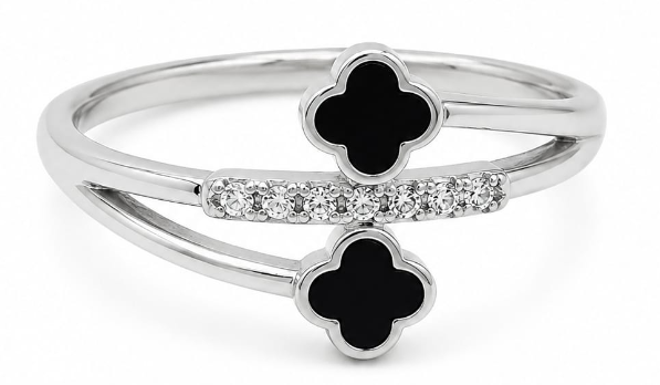 Sterling Silver Flower Ring