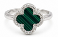 Sterling Silver Flower Ring