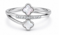 Sterling Silver Ring Flower