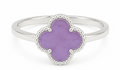 Sterling Silver Ring Flower