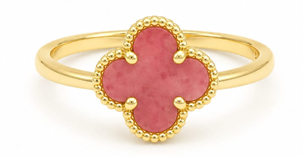 Sterling Silver Ring Flower