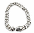 Monaco 925 Sterling Silver Bracelet 9mm