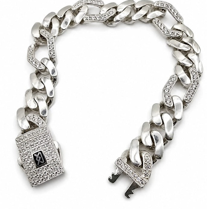 Monaco 925 Sterling Silver Bracelet
