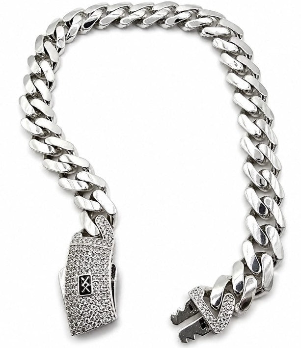 Monaco 925 Sterling Silver Bracelet