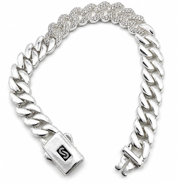 Monaco 925 Sterling Silver Bracelet