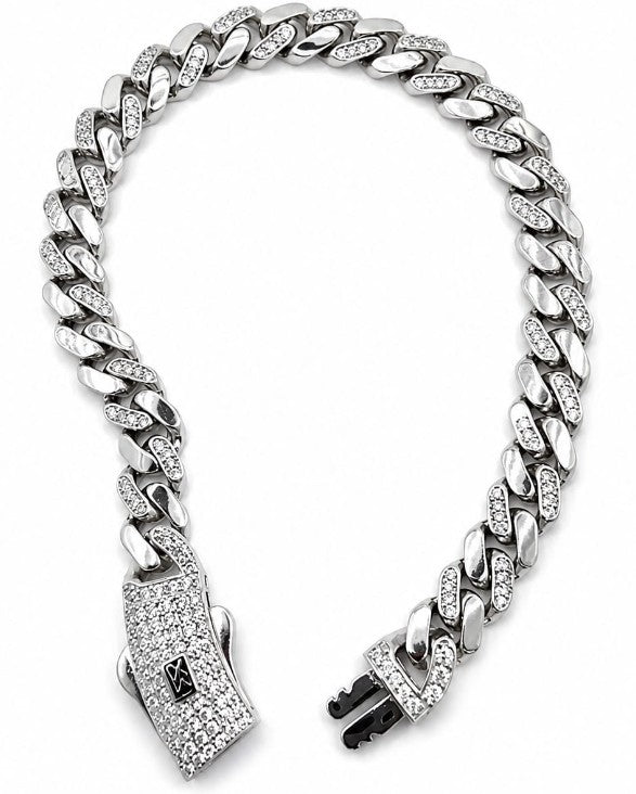 Monaco 925 Sterling Silver Bracelet