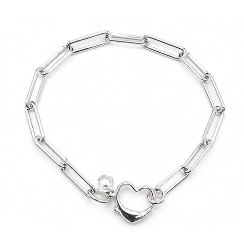 Sterling Silver 7" Bracelet by Hebron J.