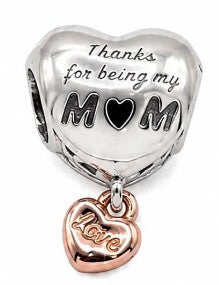 925 Sterling Silver Charm by Hebron J.