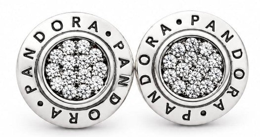 925 Sterling Silver Round Earring by Hebron J.