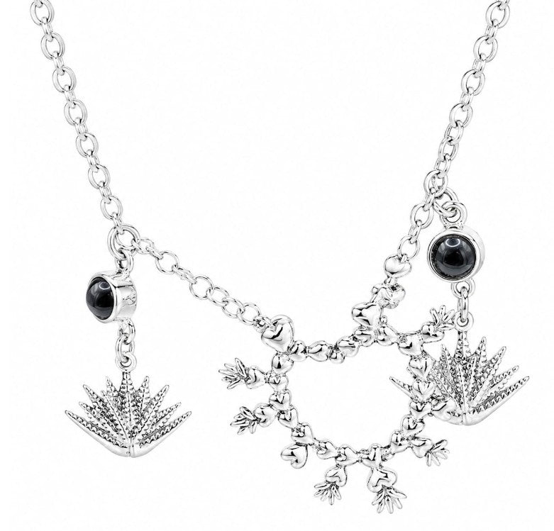 Artistic Necklace 925 Sterling Silver 18 - 20 inches by Hebron J.