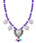 Handcrafted 925 Sterling Silver Necklace 18 - 19 inch by Hebron J.