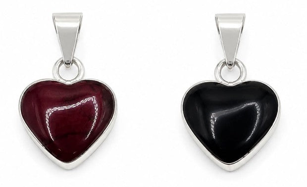 Sterling Silver 925 Double Sided Pendant by Hebron J.