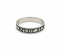 Good Lucks 925 Sterling Silver Men's Ring by Hebron J.