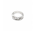 Eternity 925 Sterling Silver Ring by Hebron J.