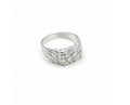 (25 Sterling Silver Nugget Style Men's Ring by Hebron J.