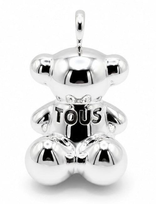 Big Bear 925 Sterling Silver Pendant by Hebron J.