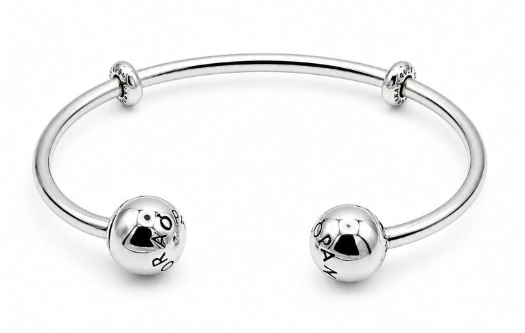 925 Sterling Silver 7 inch Bracelet Pan by Hebron J.