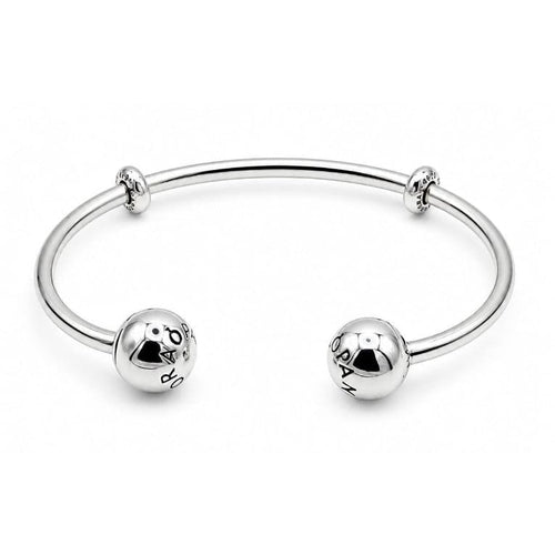925 Sterling Silver 7 inch Bracelet Pan by Hebron J.