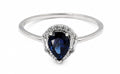 Anillo Topacio Mistro #7.5 925 Sterling Silver Ring by Hebron J.