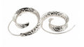 Aretes Caracol 925 Sterling Silver Earring by Hebron J.