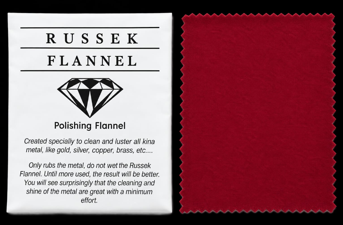 Russek Polishing Flannel Set by Hebron J.
