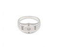 Luxury 925 Sterling Silver Men's Ring by Hebron J.
